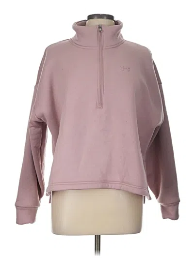 Pre-owned Under Armour Sweatshirt In Pink