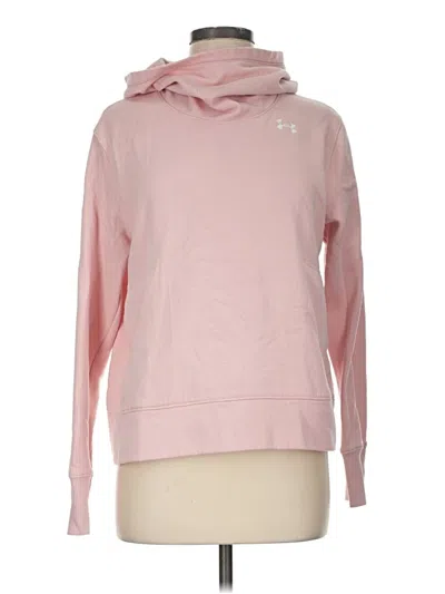 Pre-owned Under Armour Sweatshirt In Pink