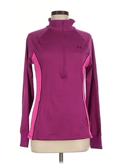 Pre-owned Under Armour Sweatshirt In Purple