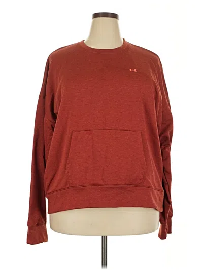 Pre-owned Under Armour Sweatshirt In Red
