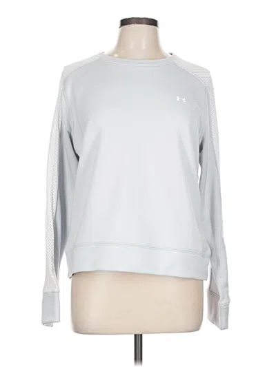 Pre-owned Under Armour Sweatshirt In Silver