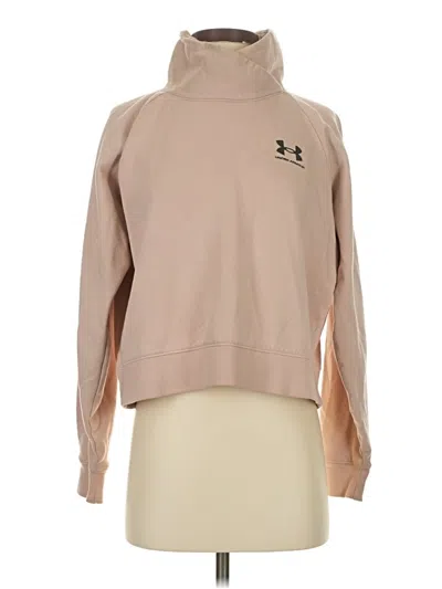 Pre-owned Under Armour Sweatshirt In Tan