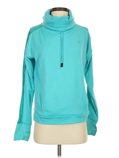 Pre-owned Under Armour Sweatshirt In Teal