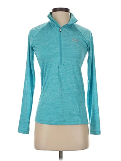 Pre-owned Under Armour Sweatshirt In Teal
