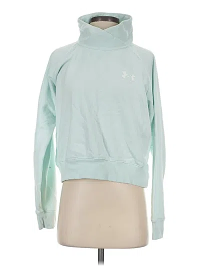 Pre-owned Under Armour Sweatshirt In Teal