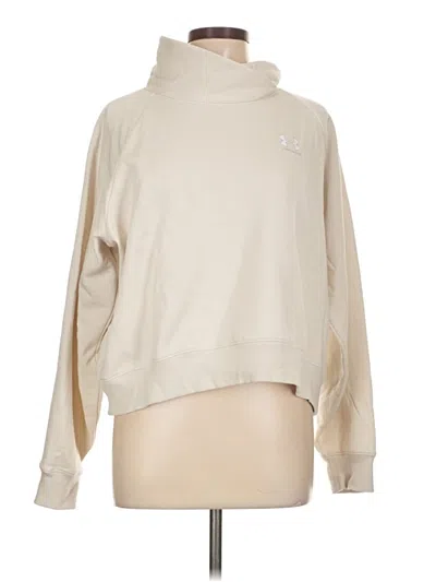 Pre-owned Under Armour Sweatshirt In White