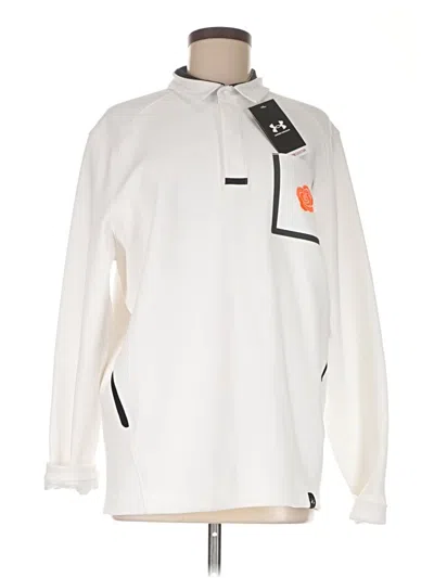 Pre-owned Under Armour Sweatshirt In White