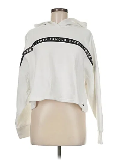Pre-owned Under Armour Sweatshirt In White
