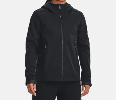 Under Armour Tactical Softshell Jacket In Black