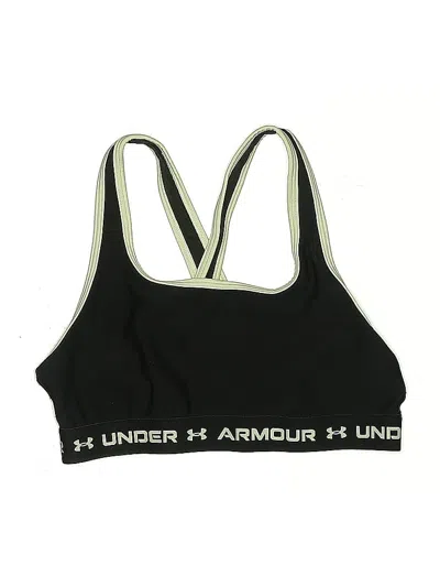 Pre-owned Under Armour Kids' Tank Top Black Halter Neckline Tops