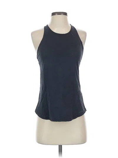 Pre-owned Under Armour Tank Top Black Halter Neckline Tops