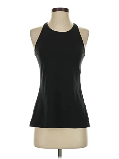 Pre-owned Under Armour Tank Top Black Halter Neckline Tops