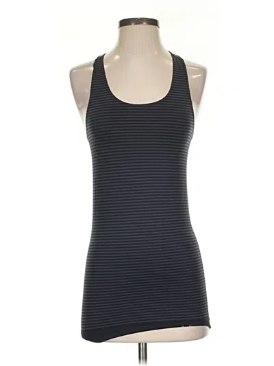 Pre-owned Under Armour Tank Top Black Halter Neckline Tops