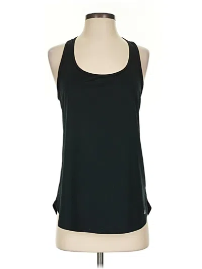 Pre-owned Under Armour Tank Top Black Halter Neckline Tops