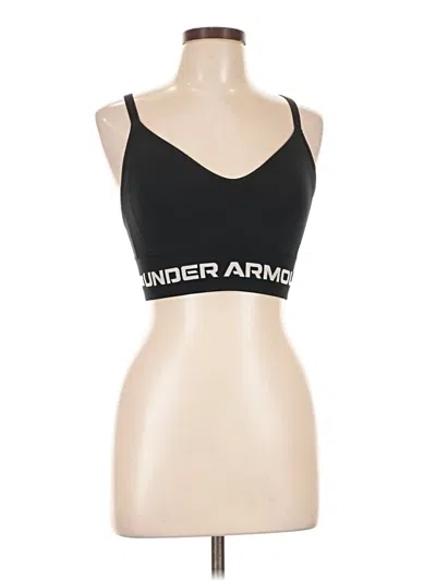 Pre-owned Under Armour Tank Top Black Strapless Neckline Tops