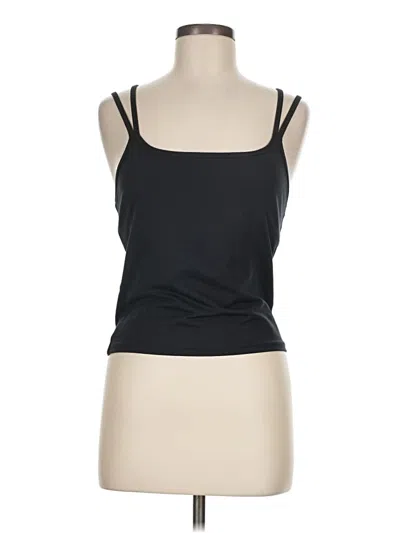 Pre-owned Under Armour Tank Top Black Strapless Neckline Tops