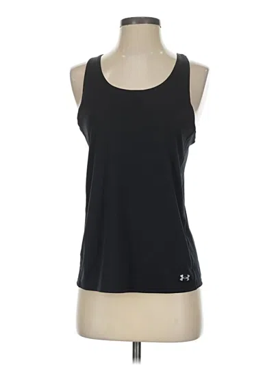 Pre-owned Under Armour Tank Top Black Strapless Neckline Tops