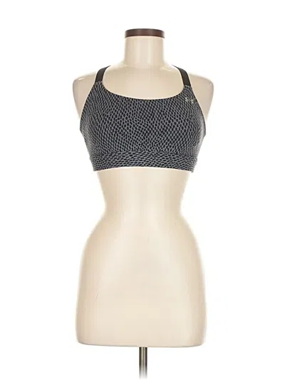 Pre-owned Under Armour Tank Top Blue Halter Neckline Tops