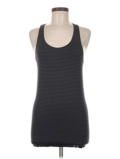 Pre-owned Under Armour Tank Top Gray Halter Neckline Tops