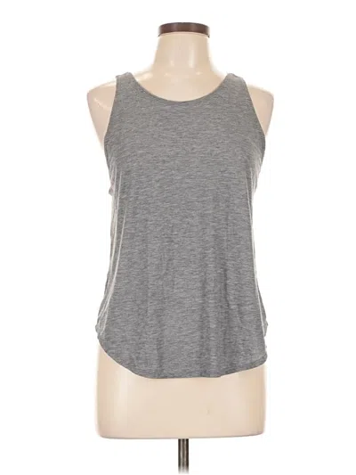Pre-owned Under Armour Tank Top Gray Halter Neckline Tops