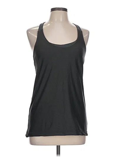 Pre-owned Under Armour Tank Top Gray Halter Neckline Tops