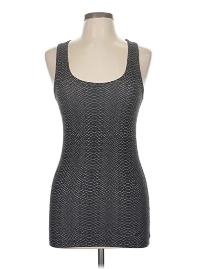 Pre-owned Under Armour Tank Top Gray Square Neckline Tops