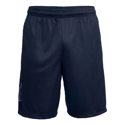 Under Armour Tech Graphic Shorts 'academy' In Blue