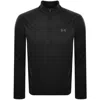 Under Armour Tech Half Zip Sweatshirt Black In Black