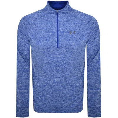 Under Armour Tech Half Zip Sweatshirt Blue