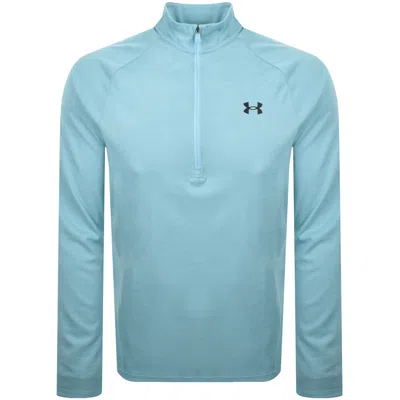 Under Armour Tech Half Zip Sweatshirt Blue
