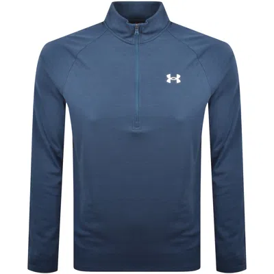 Under Armour Tech Half Zip Sweatshirt Blue