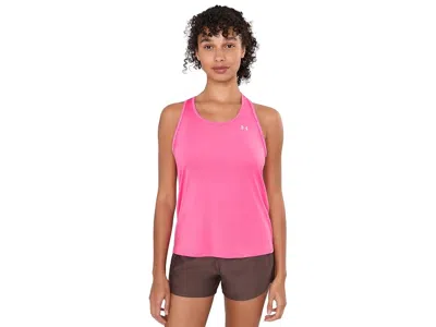 Under Armour Tech Knockout Tank Top Women's Clothing Pink Frenzy/prime Pink: Xl (us 16), Polyester