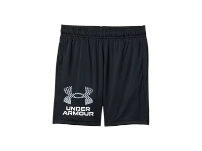 Under Armour Tech Logo Shorts (big Kids) Boy's Shorts Black/mod Gray : Md (10-12 Big Kid), Polyester