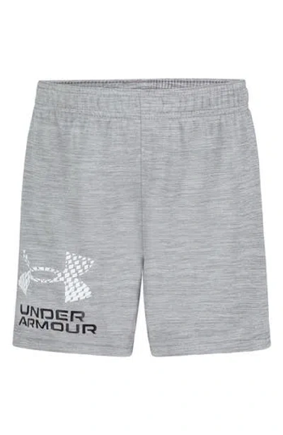 Under Armour Kids'  Tech Logo Shorts In Steel