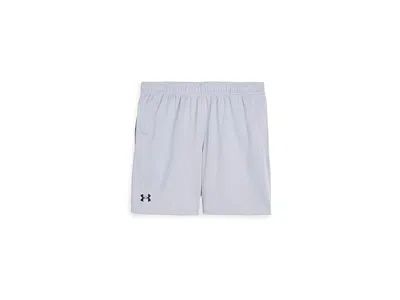 Under Armour Tech Mesh Shorts (big Kid) Boy's Shorts Mod Grey/black : Md (10-12 Big Kid) 5, Mesh/polyester In Blue