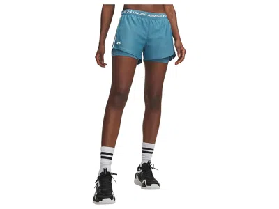 Under Armour Tech Play Up 2-in-1 Shorts In Blue