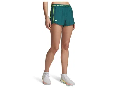 Under Armour Tech Play Up Shorts In Green