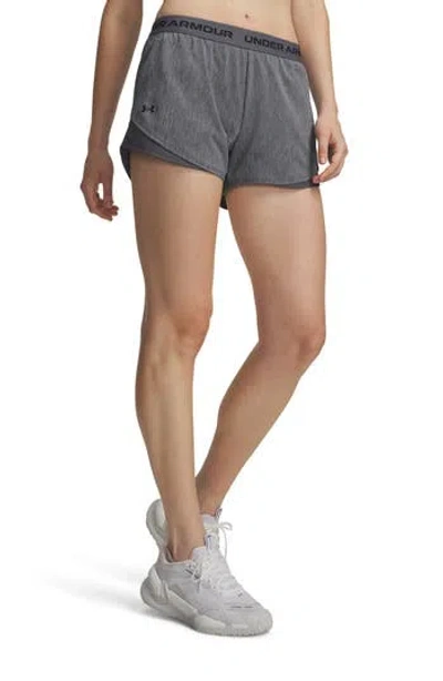 Under Armour Tech Play Up Twist Performance Shorts In Castlerock