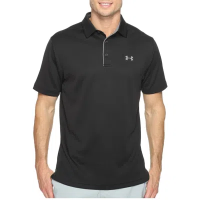 Under Armour Tech Polo In Black