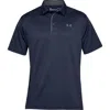 Under Armour Tech Polo Shirt Men's Medium Midnight Navy Short Sleeve Golf Lot70 (blue,regular,m) In Blue