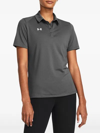 Under Armour Tech Short-sleeve Polo Shirt In Gray