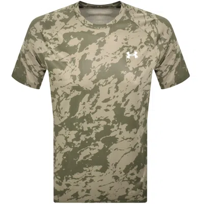 Under Armour Tech T Shirt Marine Green