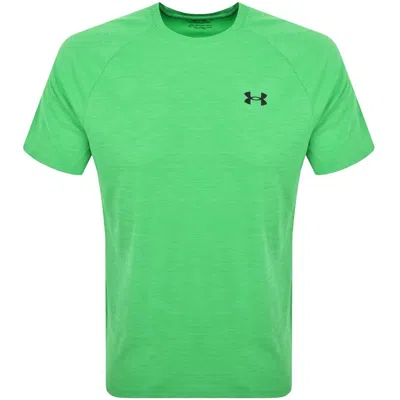 Under Armour Tech Textured T Shirt Green