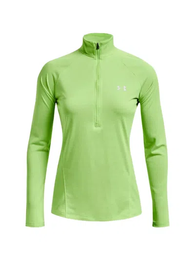 Under Armour Tech Twist Half-zip Top In Green