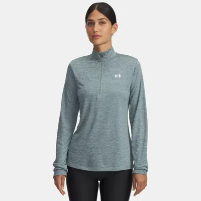 Under Armour Tech™ Twist Women's ½ Zip Jasper Blue