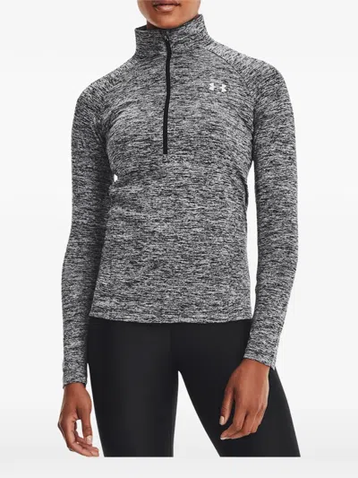 Under Armour Tech Twist Zip-fastening Sweatshirt In Gray