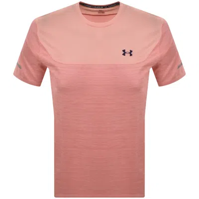 Under Armour Tech Utility T Shirt Pink