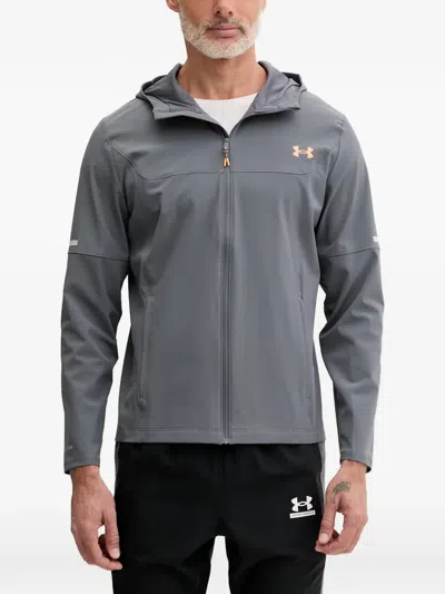 Under Armour Tech™ Utility Woven Hooded Logo-print Jacket In Multi