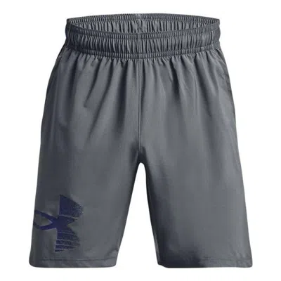 Under Armour Tech Woven Graphic Shorts 'grey' In Gray
