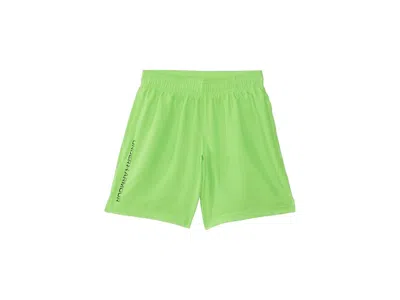 Under Armour Tech Woven Workmark Shorts Boy's Clothing Cyber Green/black : Xl (18-20 Big Kid), Polyester